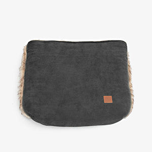 Pet & Co. Kuschelsack / Snuggle Bed Cord (Faux Fur) - Charcoal